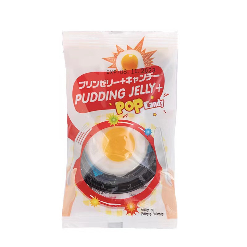 DIY Poached Egg Shaped pudding1